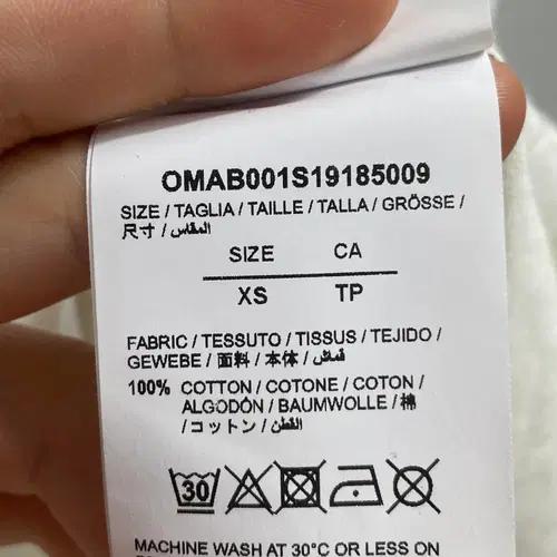 (새상품) 오프화이트 X 돈디 화이트 그래피티 긴팔티 (on.817) 9