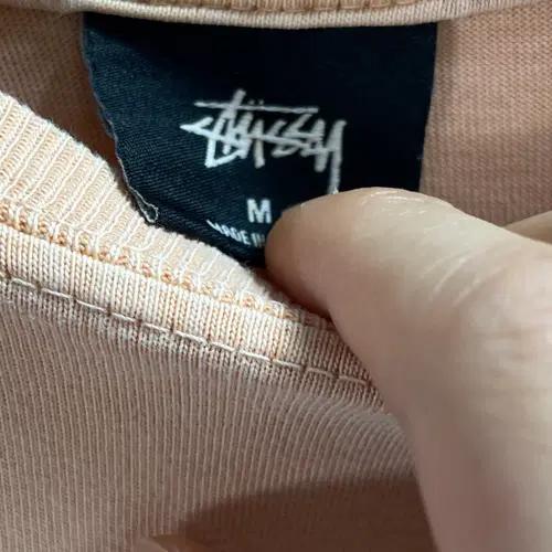 스투시 페인팅 로고 코랄 반팔티 (on.784) 7