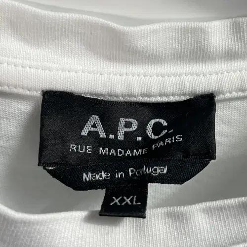 A.P.C 아페쎄 루 마담 자수 반팔티 (on.443) 6