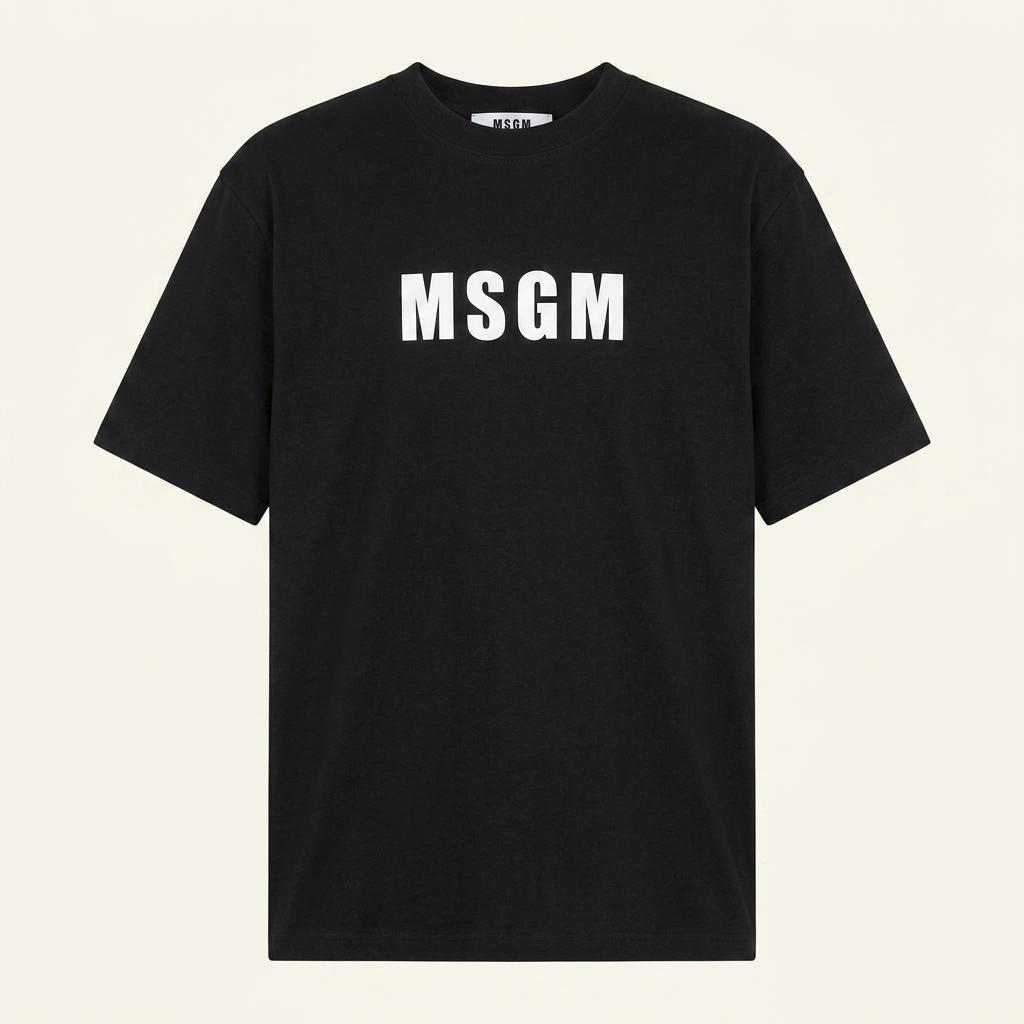 MSGM 프린팅 아치로고 반팔티 (on.494) 1