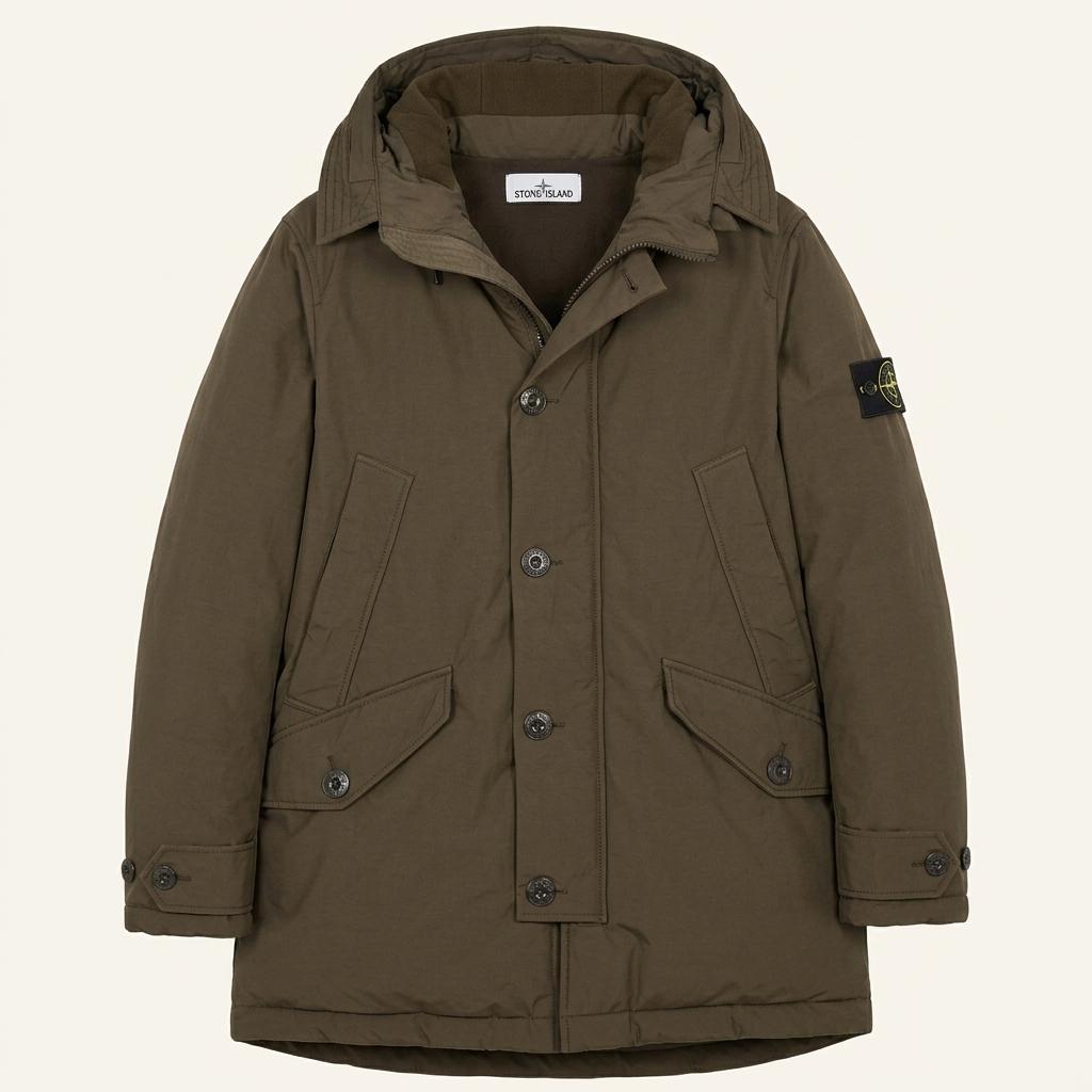 18fw 스톤아일랜드 마이크로랩스 후드 다운패딩 (on.55) 1