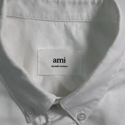 아미 스몰로고 화이트 옥스포드 셔츠 6