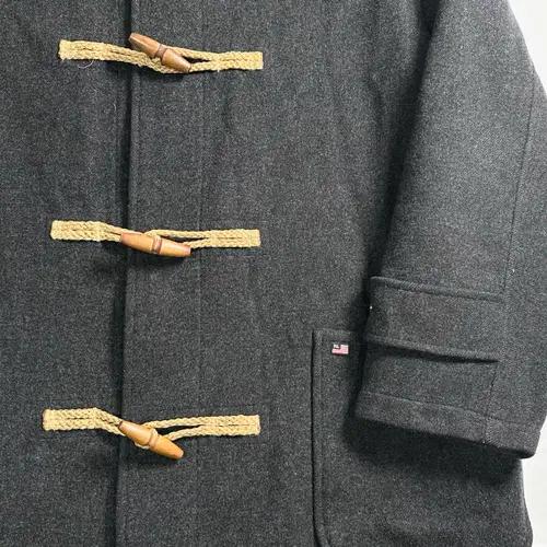 폴로 진스 챠콜 더플 코트 5