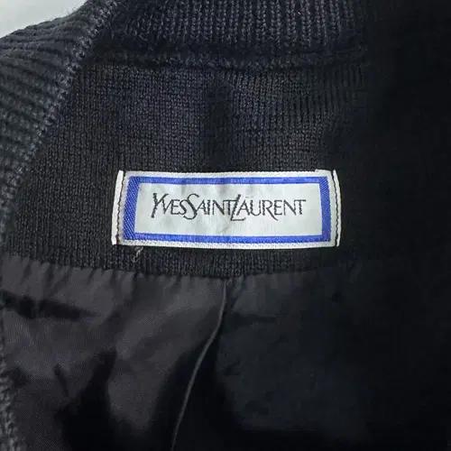 YSL 입생로랑 울 체크 가디건 6