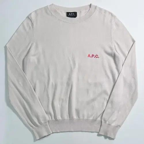APC 아페쎄 코튼 화이트 니트 2