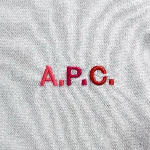 APC 아페쎄 코튼 화이트 니트 6