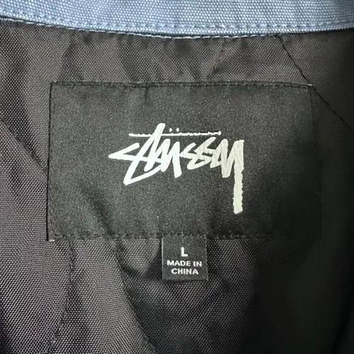 스투시 블루 퀼티드 초어 자켓 9