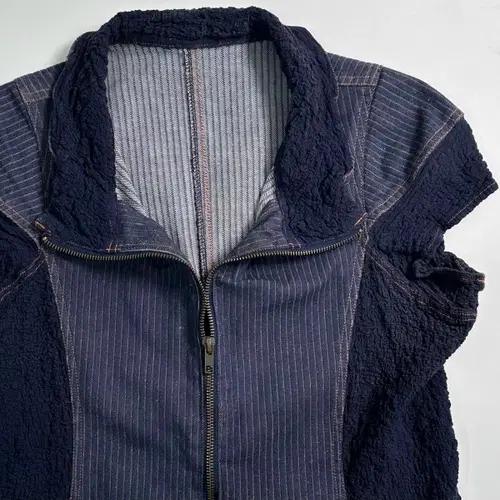 이세이미야케 me 데님/플리츠 원피스 집업 4