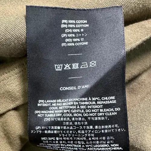 아미 스몰하트 카키 반팔티 7