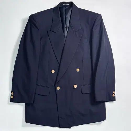 90s 입생로랑 금장 더블 블레이저 자켓 2