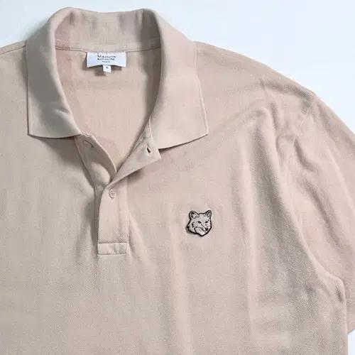메종키츠네 볼드폭스 베이지 카라티 4