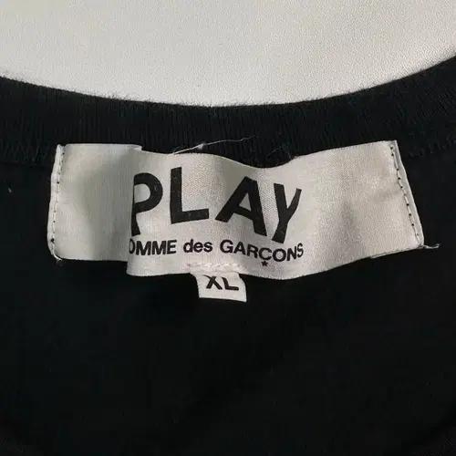 꼼데가르송 하트 블랙 롱 슬리브 5