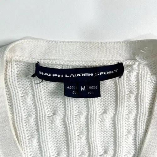 폴로 랄프로렌 화이트 케이블 가디건 7