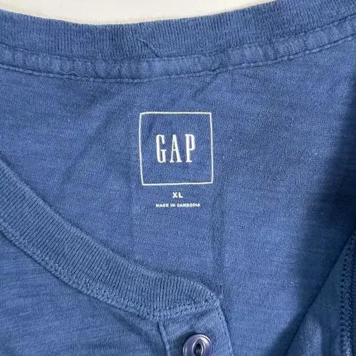 GAP 갭 헨리넥 오버사이즈 반팔티 4