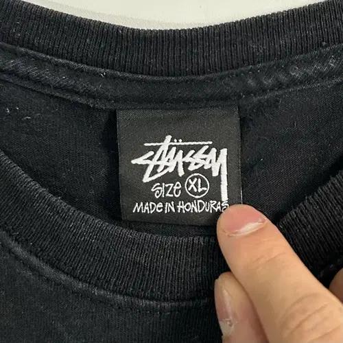 스투시 블랙 월드투어 반팔티 6