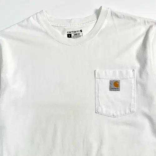 칼하트 화이트 포켓 티셔츠 3