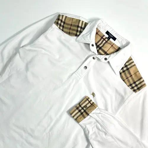 00s 버버리 노바체크 디테일 카라티 5