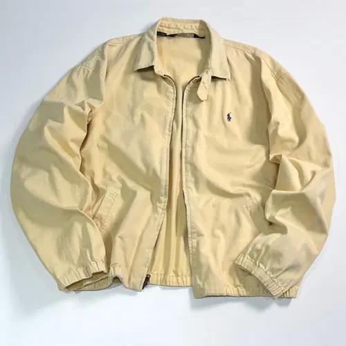90s 폴로 랄프로렌 옐로우 코튼 스윙탑 자켓 2