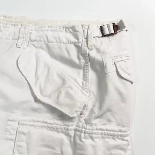 폴로 랄프로렌 화이트 M65 카고 쇼츠 반바지 6