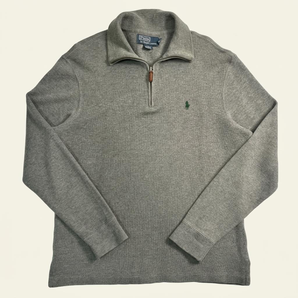 폴로 랄프로렌 그레이 반집업 1