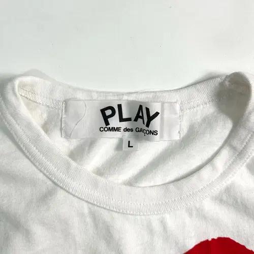 꼼데가르송 하트 반팔티 5
