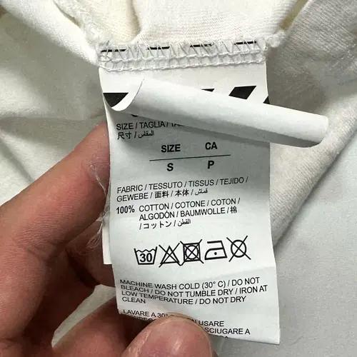 오프화이트 에로우 오버핏 반팔티 8