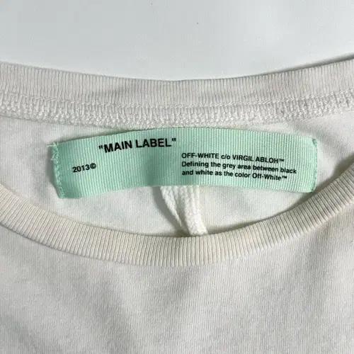 오프화이트 에로우 오버핏 반팔티 7