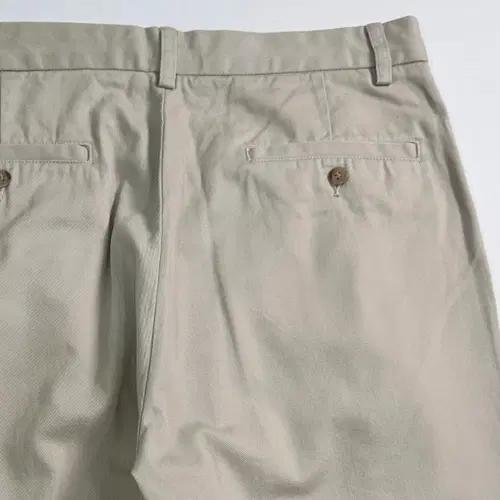 폴로 랄프로렌 아이보리 투턱 치노 팬츠 7