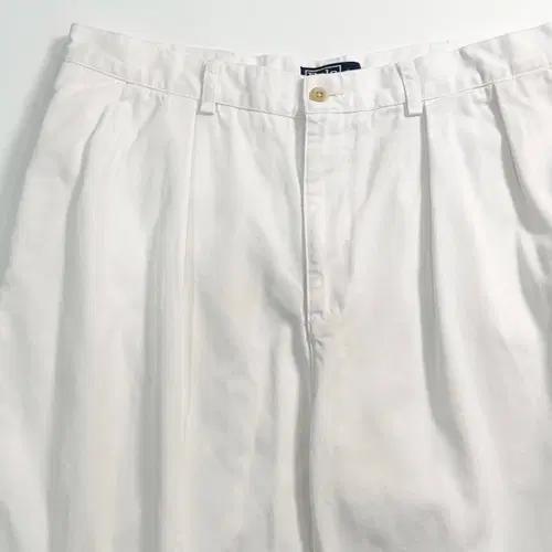 00s 폴로 랄프로렌 화이트 투턱 반바지 4