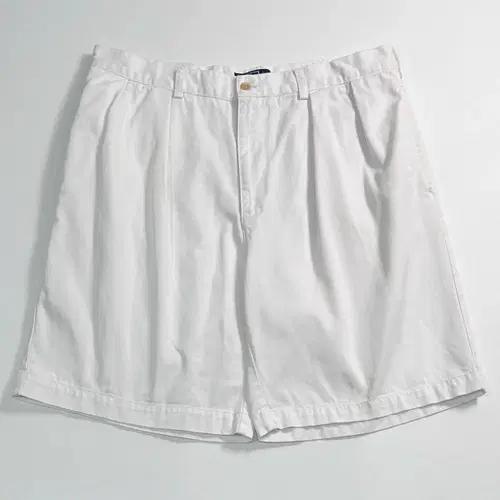 00s 폴로 랄프로렌 화이트 투턱 반바지 2