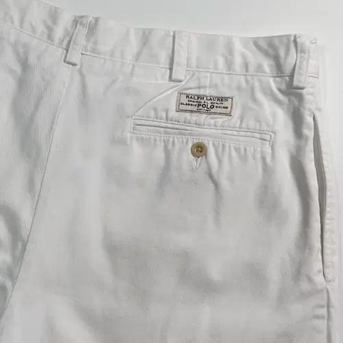 00s 폴로 랄프로렌 화이트 투턱 반바지 6