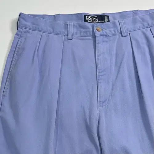 00s 폴로 랄프로렌 블루 투턱 반바지 4