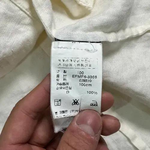 로렌 랄프로렌 프릴 린넨 셔츠 7