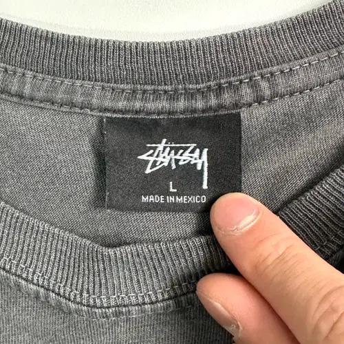 스투시 피그먼트 블랙 반팔티 5