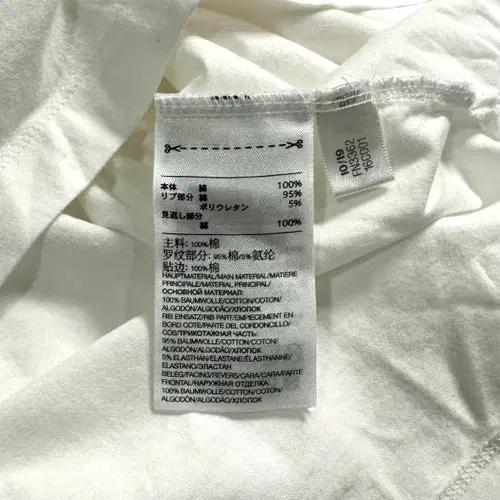 Y-3 요지 야마모토 화이트 롱 슬리브 7