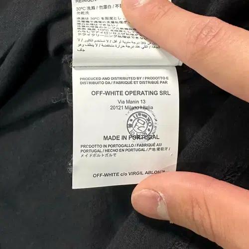 오프화이트 프린팅 반팔티 8