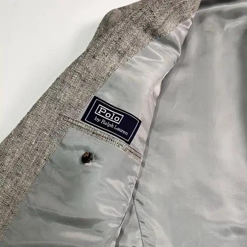 폴로 랄프로렌 실크/린넨 헤링본 블레이저 Polo Silk/Linen H 5