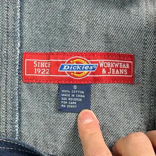 디키즈 데님 멜빵 치마 8
