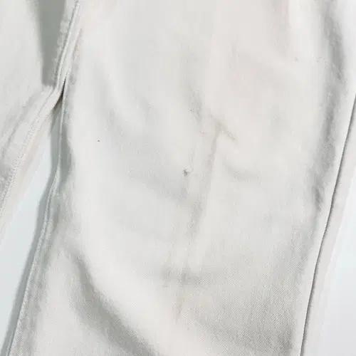리바이스 501 화이트 데님 팬츠 8