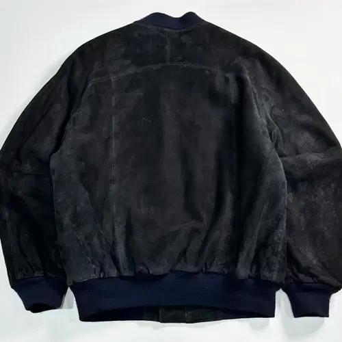 90s 버버리 블랙 스웨이드 봄버 자켓 7