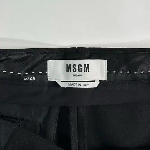 MSGM 블랙 슬랙스 7