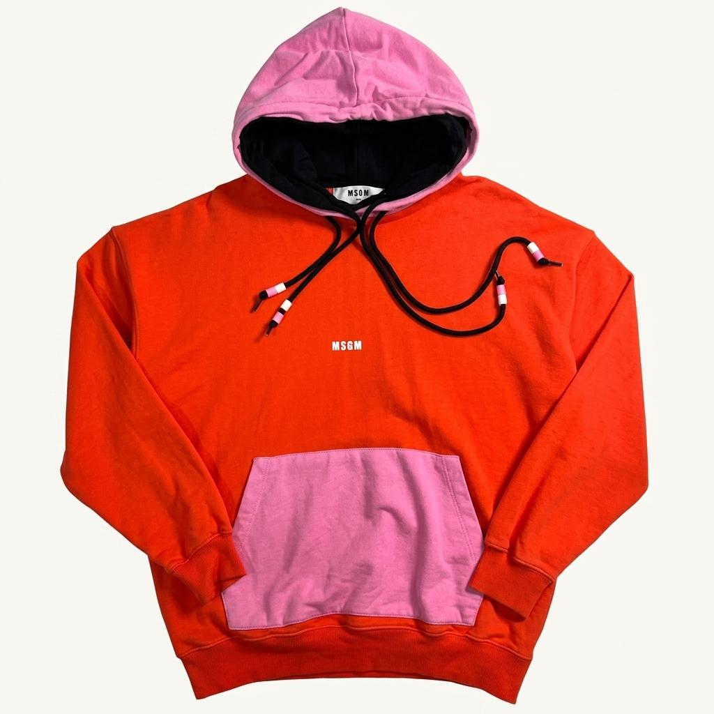 MSGM 더블후드 후드티 1