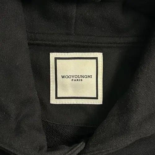 우영미 21시즌 블랙 백로고 후드티 7