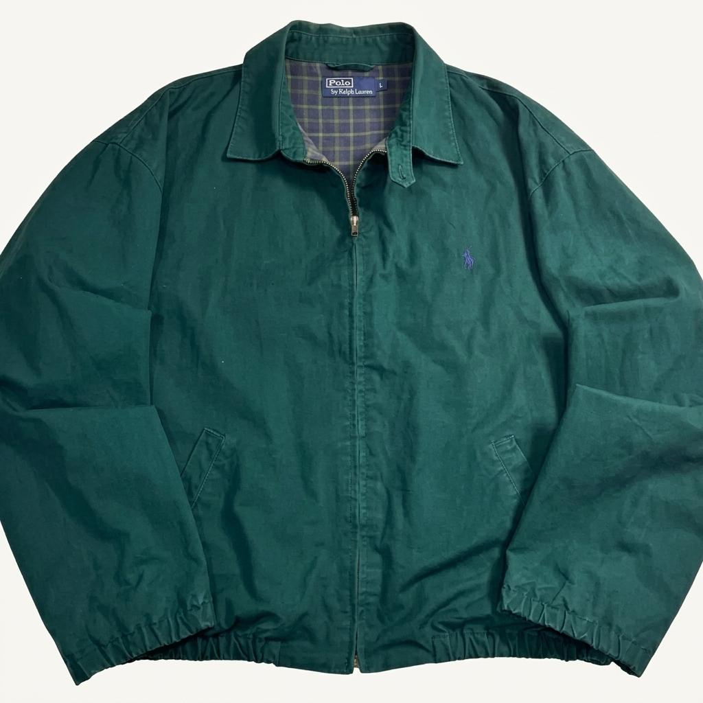 90s 폴로 랄프로렌 그린 스윙탑 자켓 1