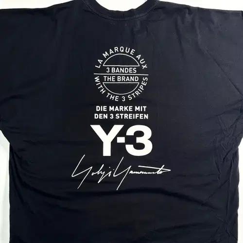 Y-3 요지야마모토 블랙 반팔티 6
