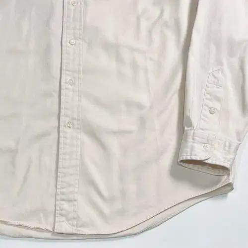 00s 폴로 랄프로렌 아이보리 헤비 코튼 셔츠 4