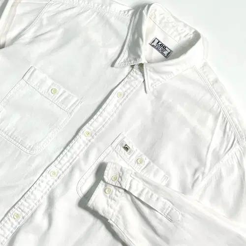 Lee 리 투포켓 화이트 워크셔츠 5