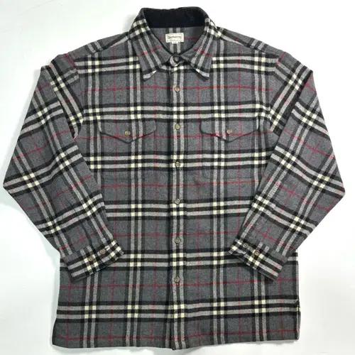 90s 버버리 노바체크 울 셔츠 2