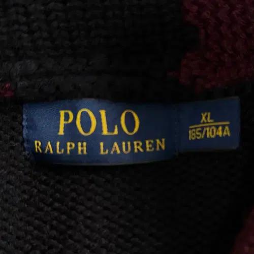 polo 폴로 랄프로렌 헤비 울 엠브로이드 프레피 숄카라 가디건 7