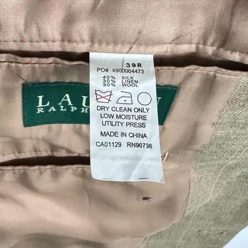 폴로 랄프로렌 베이지 체크 블레이저 8